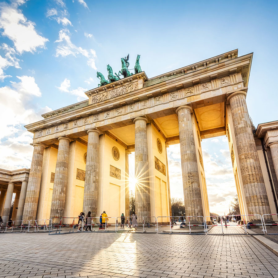 image card berlin destination