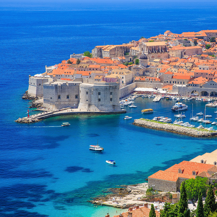 image card croatia destination